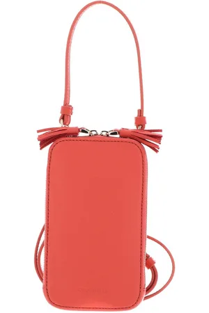 Coccinelle Leren Telefoontasje I-Tech Phone Holder Rood