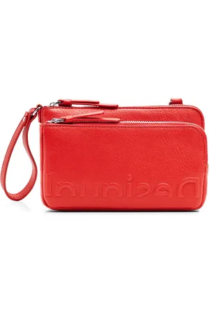 Desigual Schoudertas Mone Half Logo Linda Mini Crossbody Bag Rood