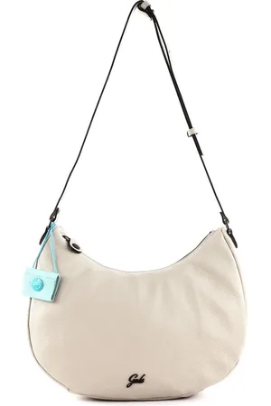 Gabs Leren Schoudertas Maite Bull Back Crossbody Bag Crème