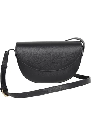 Cinque Leren Handtas Schoudertas Aveline Handbag Zwart