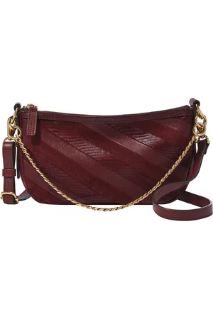 Fossil Schoudertas Avondtas Jolie Hand Bag Wijnrood