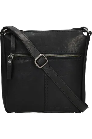 Spikes&Sparrow Kleine Crossbodytas / Schoudertas Dames - Leer - Bronco