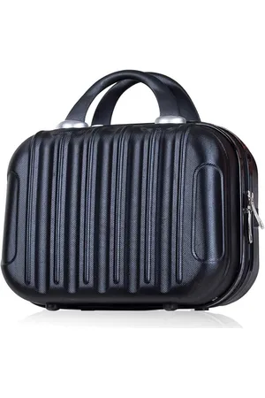 Merkloos Hand Travel Suitcase Draagbare Travel Bag Waterdichte Cosmetische Case - Elastische bandjes - 14 inch