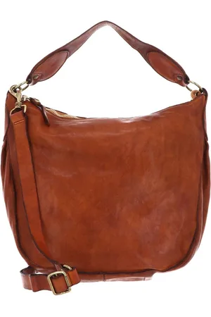 Campomaggi Leren Schoudertas Shoulder Bag Bruine