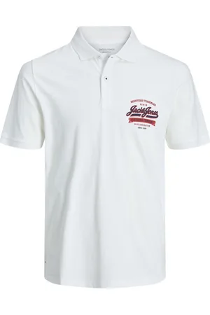 JACK & JONES Jack&Jones jongens polo LOGO Cloud Dancer Regular Fit