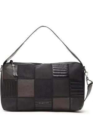 Desigual Schoudertas Schoudertas Bols Fire Saga Narbonne Hand Bag Black Zwart