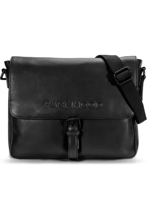 FARMHOOD Business tas Schoudertas Memphis Messenger 1F Zwart