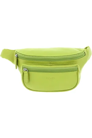 Picard Leren Gordeltas Schoudertas Luis Belt Bag Neongeel
