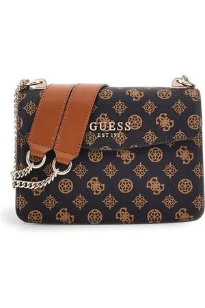Guess Schoudertas Evelune Convertible Xbody Flap Donkerbruin