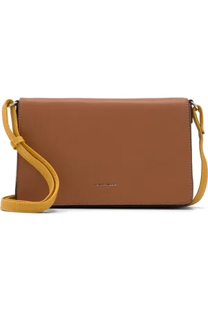 TOM TAILOR Schoudertas Mette Flap Bag Bruine