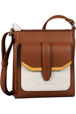 TOM TAILOR Schoudertas Amely Cross Bag Bruine