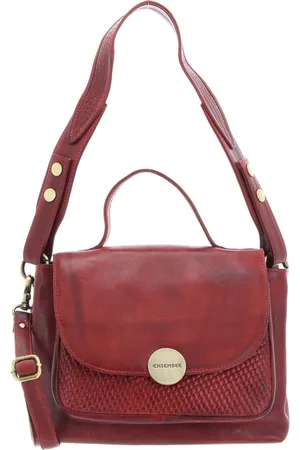 CHIEMSEE Leren Schoudertas Avondtas Brisbane Shoulderbag Bruine