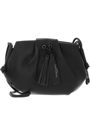 Gianni chiarini Leren Schoudertas Avondtas Flora Crossbody Bag Zwart