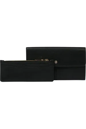 ESPRIT Leren Koppeling Avondtas Zoe Clutch Wallet Zwart