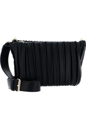 Seidenfelt Manufaktur Schoudertas Hamra Crossbody Bag Zwart