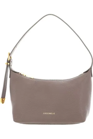 Coccinelle Leren Schoudertas Gleen Mini Bag Grained Leather