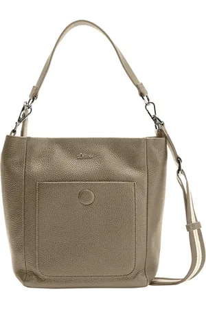 QS by s.Oliver Handtas Schoudertas Handbag Taupe
