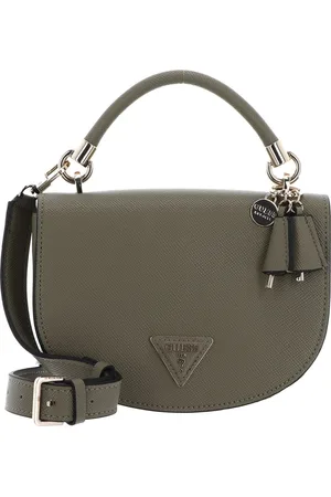 Guess Schoudertas Handtas Gizele Small Hobo Olijfgroen
