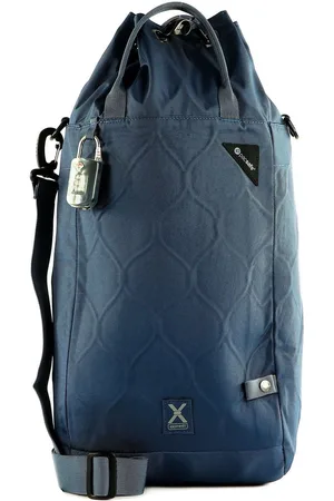 Pacsafe Schoudertas Reistas Travelsafe X15 Anti-Theft Portable Safe Blauw