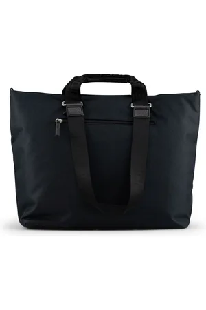 Jost Schoudertas met laptopvak Bergen Business Tote Bag Zwart