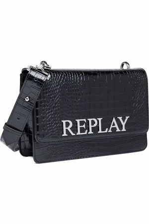 Replay Schoudertas Avondtas Crossbody Bag Zwart