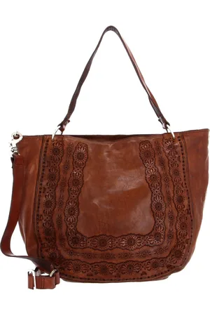 Campomaggi Leren Schoudertas Shoulder Bag Terracotta