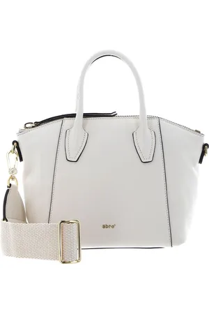 Abro+ Handtas Schoudertas Leather Ariete Ivy Handbag Crème