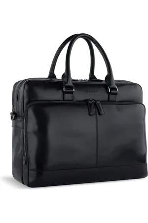 Bugatti Business tas Schoudertas met laptopvak Romano Briefcase Zwart