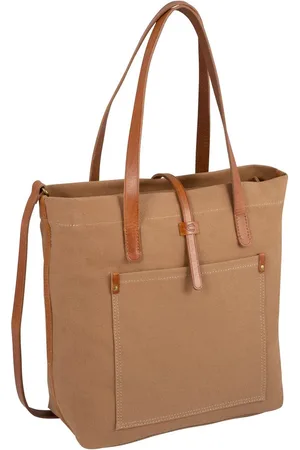 Camel Active Schoudertas Nizza Zip Shopper Bruine