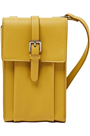 ESPRIT Telefoontasje Portemonnee Giulia Phone Bag Mosterdgeel