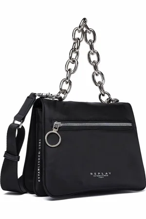 Replay Schoudertas Handtas Crossbody Bag Zwart