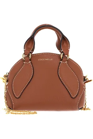 Coccinelle Leren Schoudertas Avondtas Colette Handbag Bruine