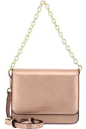 Seidenfelt Manufaktur Schoudertas Avondtas Nees Crossbody Bag Roségoudkleurig