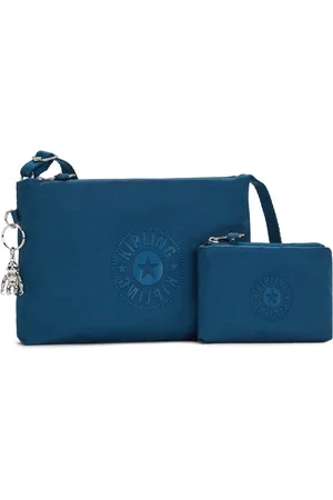 Kipling Schoudertas Atlez Duo Set Of Small Crossbody And Pouch Blauw