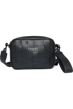 Replay Schoudertas Crossbody Bag with Zip Zwart