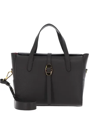 Coccinelle Leren Handtas Schoudertas Cosima Handbag Bruine