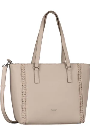 Gabor Schoudertas Jolene Zip Shopper Beige