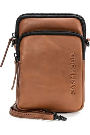FARMHOOD Telefoontasje Nashville Phone Bag Bruine