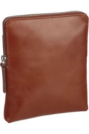 Leonhard Heyden Leren Schoudertas Cambridge Crossbody Bag Bruine
