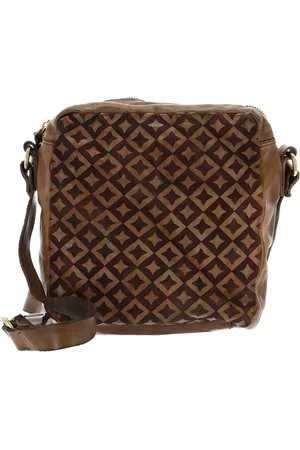 Campomaggi Leren Schoudertas Crossbody Bruine