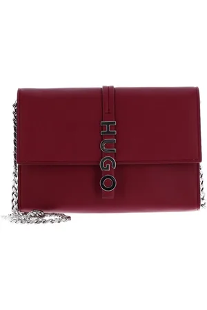 HUGO BOSS Schoudertas Koppeling Mel Clutch Chain Donkerrood