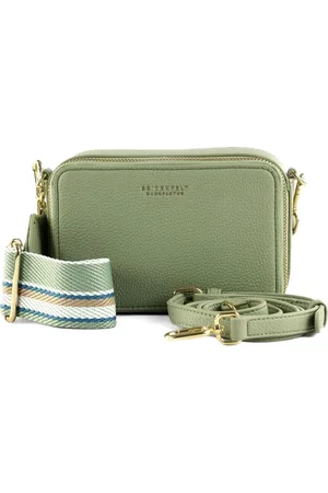 Seidenfelt Manufaktur Schoudertas Falun Svedala Crossbody Bag Lichtgroen