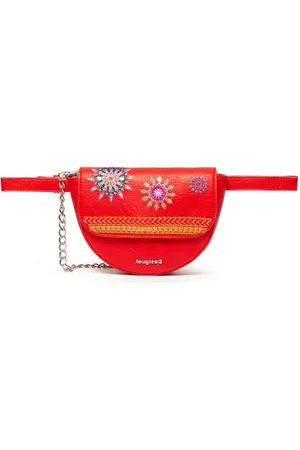 Desigual Gordeltas Schoudertas Ada Nyon Belt Bag Rood Veelkleurig