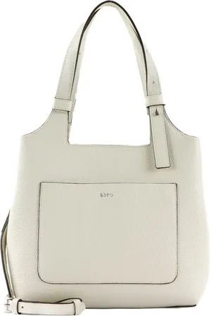 Abro+ Leren Handtas Schoudertas Leather Ariete Gaia Handbag Crème