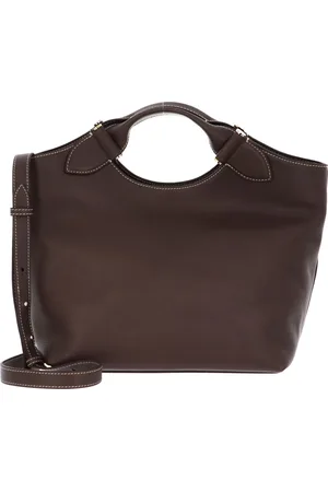 Decadent Leren Handtas Schoudertas Teddy Tote Bruine