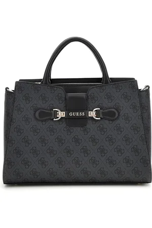 Guess Handtas Schoudertas Nolana Girlfriend Satchel Donkergrijs