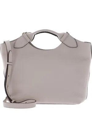 Decadent Leren Handtas Schoudertas Teddy Tote Beige
