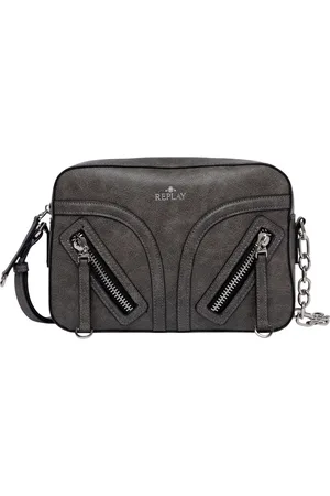 Replay Schoudertas Crossbody Bag Antraciet