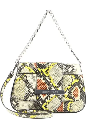 JOOP! Schoudertas Avondtas Domenica Snake Paolina Shoulderbag XSHF Beige Geel