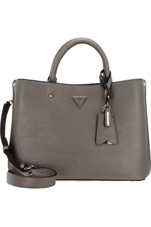 Guess Handtas Schoudertas Meridian Girlfriend Satchel Goudkleurig